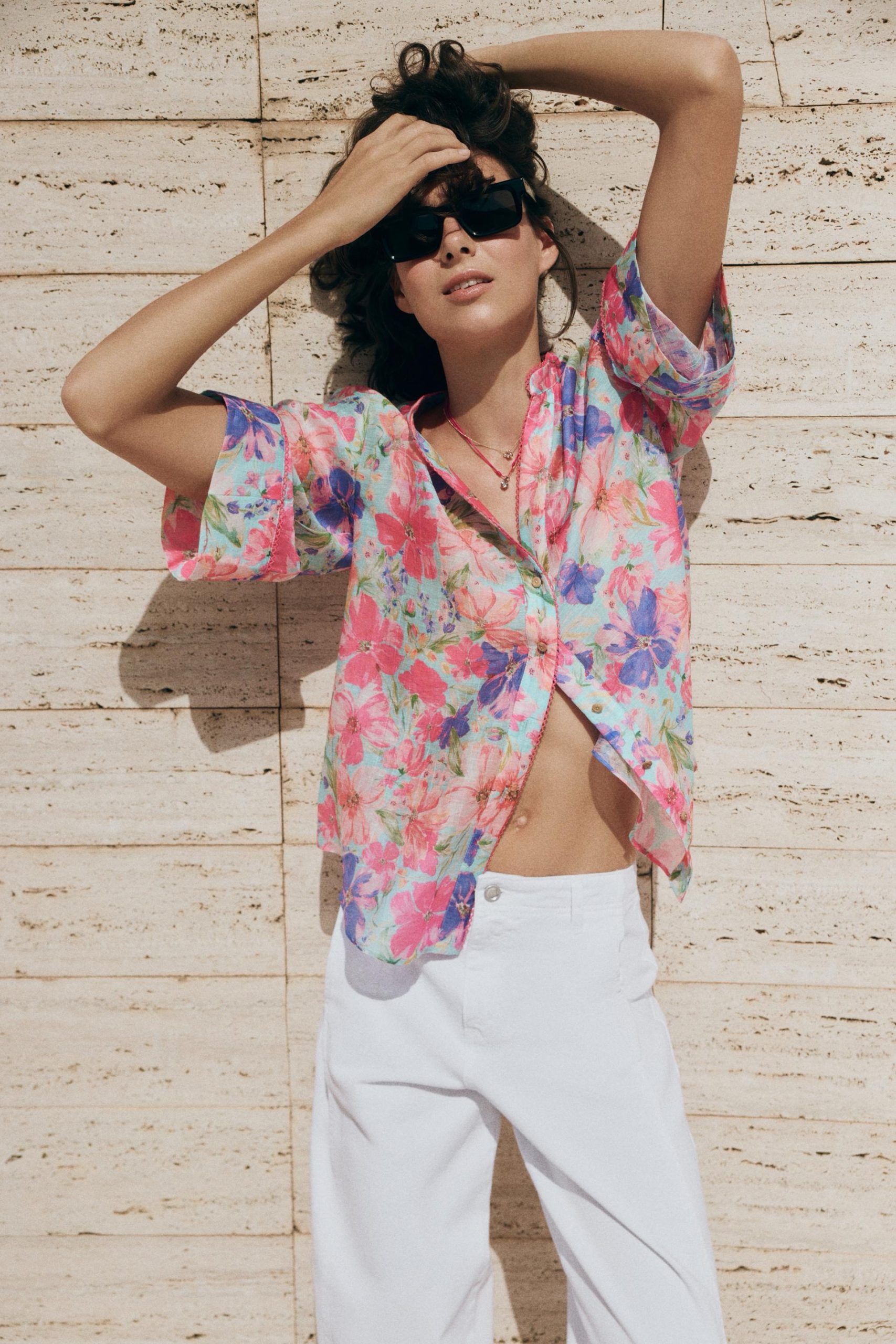 FLORAL PRINT SHIRT